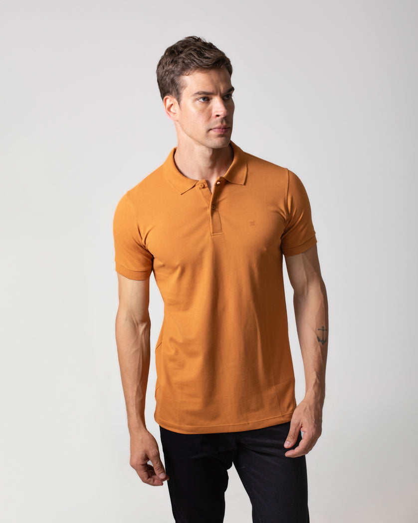 CAMISETA POLO BASICA PIQUET SHAPE ESSENCIAL – Mioche Oficial