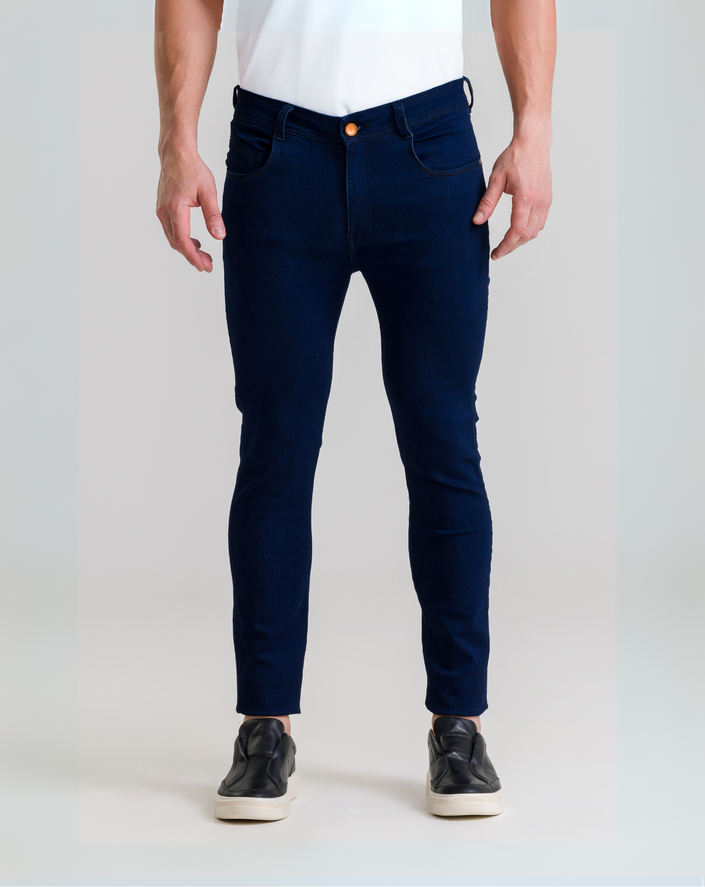 Calça Jeans Skinny Marinho