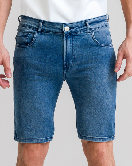 BERMUDA JEANS SLIM