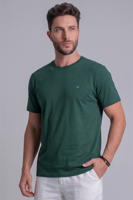 Camiseta Masculina em Algodão Pima Premium