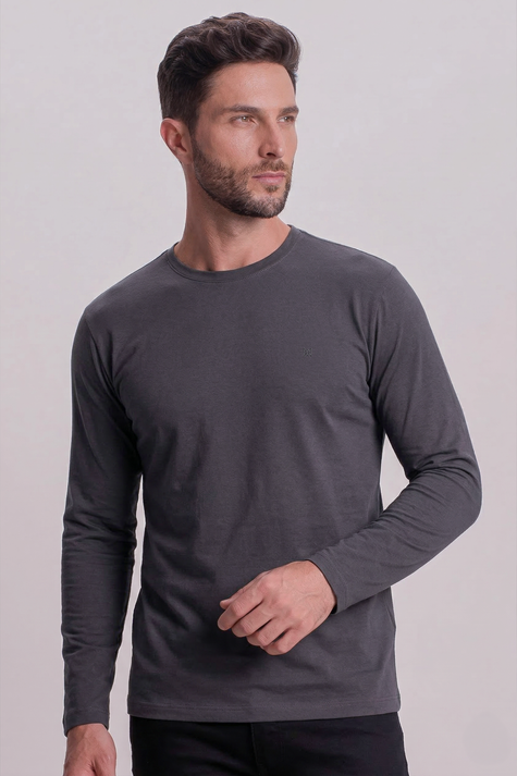 CAMISA  BÁSICA MANGA LONGA