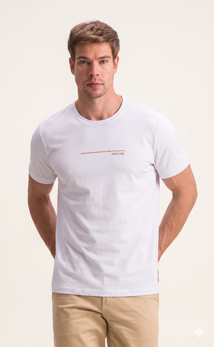 Camiseta em Meia Malha
