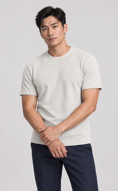 Camiseta Masculina em Malha Fante