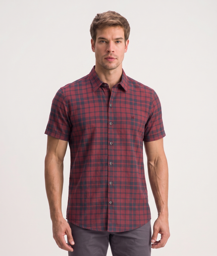 Camisa Manga Curta Tinker Xadrez