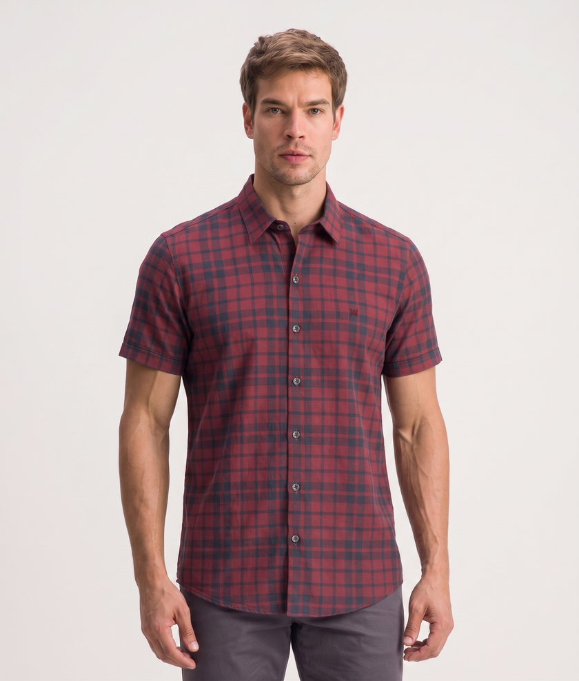 Camisa Manga Curta Tinker Xadrez