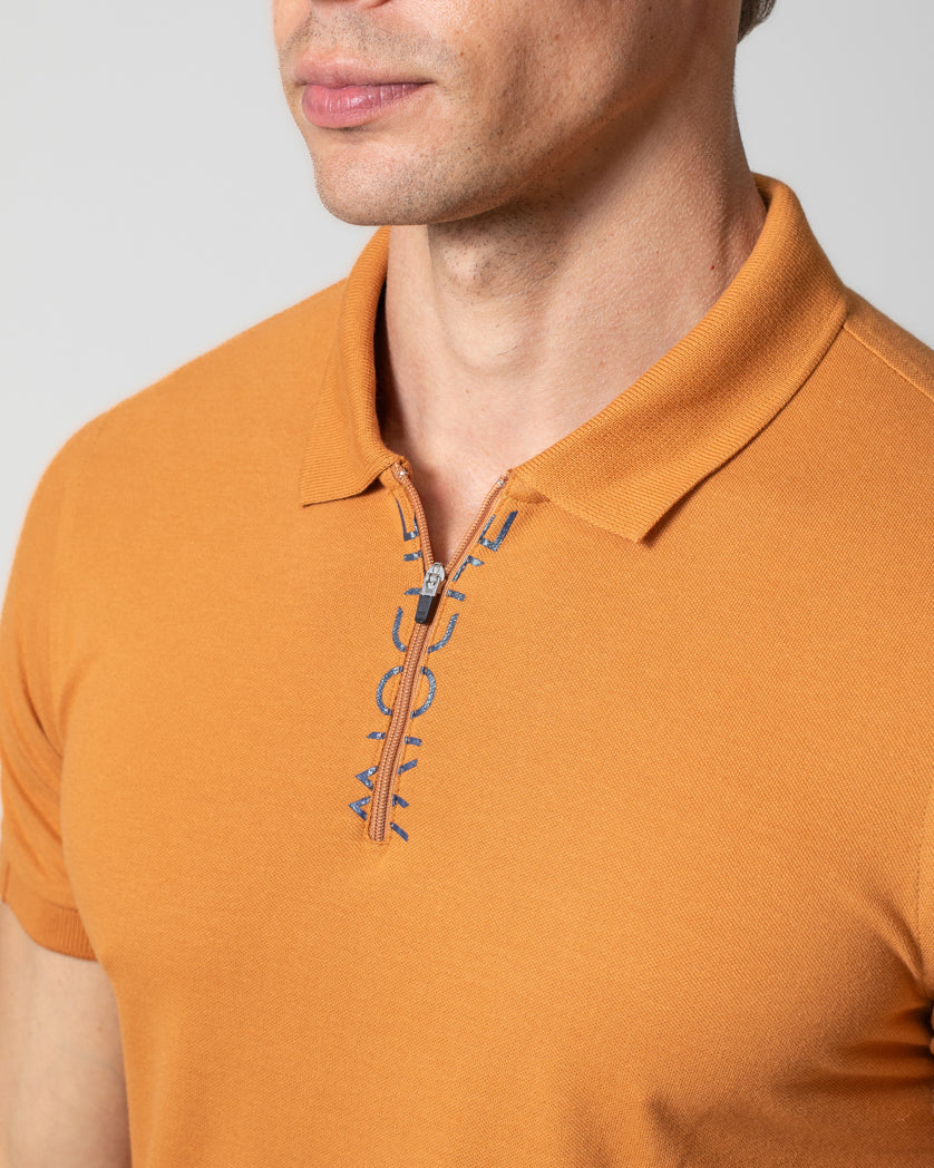 POLO PIQUET SEED ZÍPER