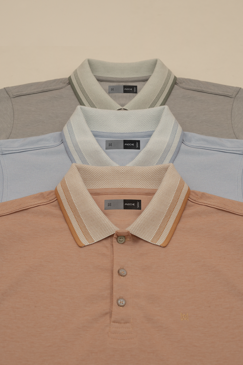 Camisa Polo Masculina Premium Olimpo Gold D+ Mioche