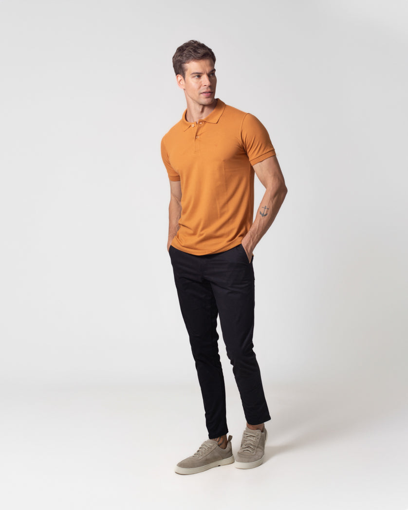 POLO BASICA PIQUET SHAPE ESSENCIAL