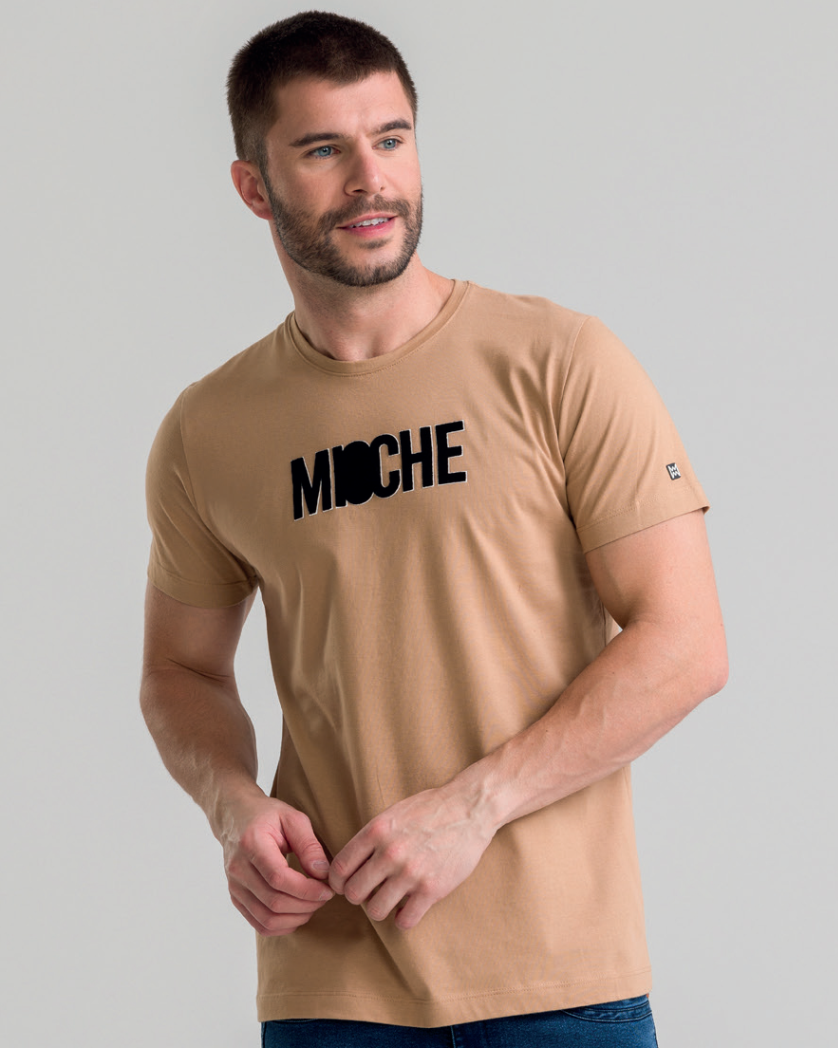 T-Shirt Algodão Logo Mioche