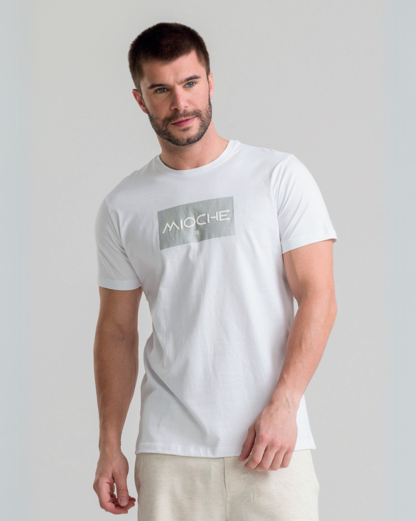 T-Shirt Logo Metalizada