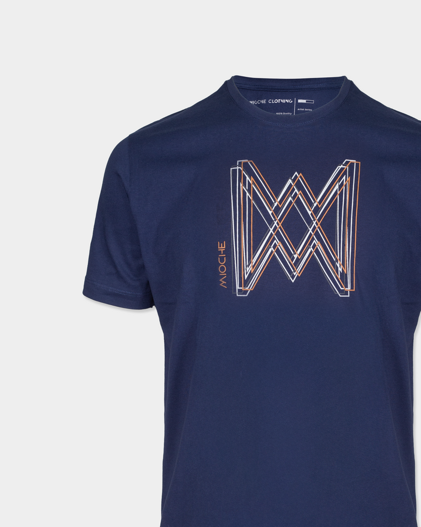 T-Shirt Mioche Logo Linhas