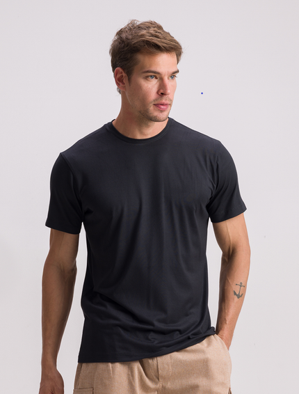 T-Shirt Peach Vellutato