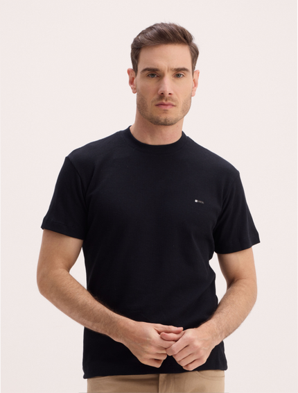 Camiseta Masculina Malha Chess Mioche