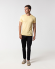 T-SHIRT BÁSICA COM BORDADO