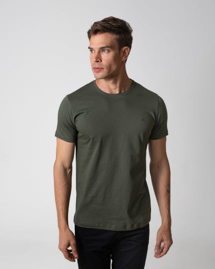 T-SHIRT BASICA/C BORDADO