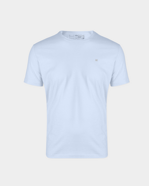 T-SHIRT BASICA/C APLICAÇÃO LOGO