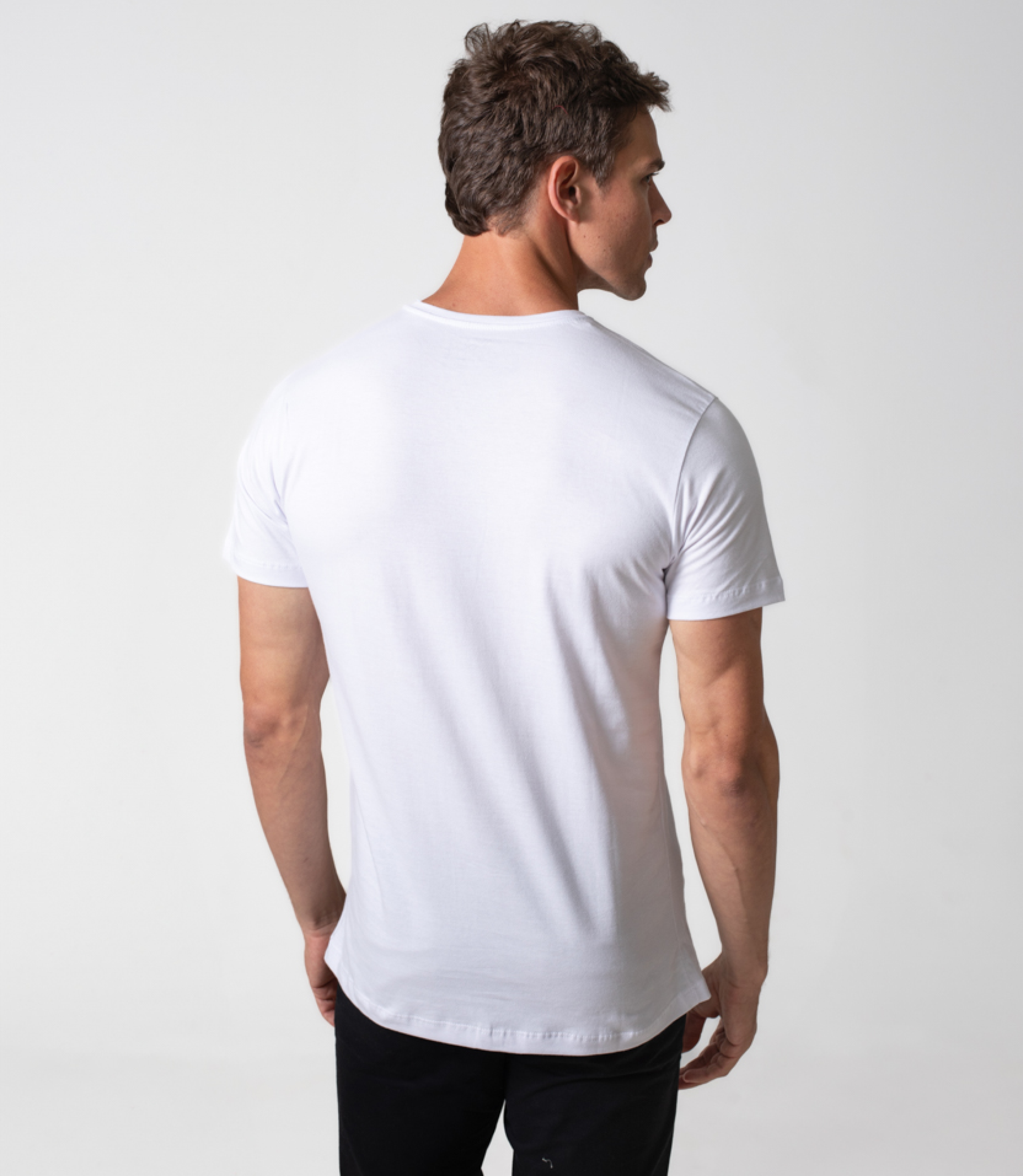 T-SHIRT BÁSICA COM SILK