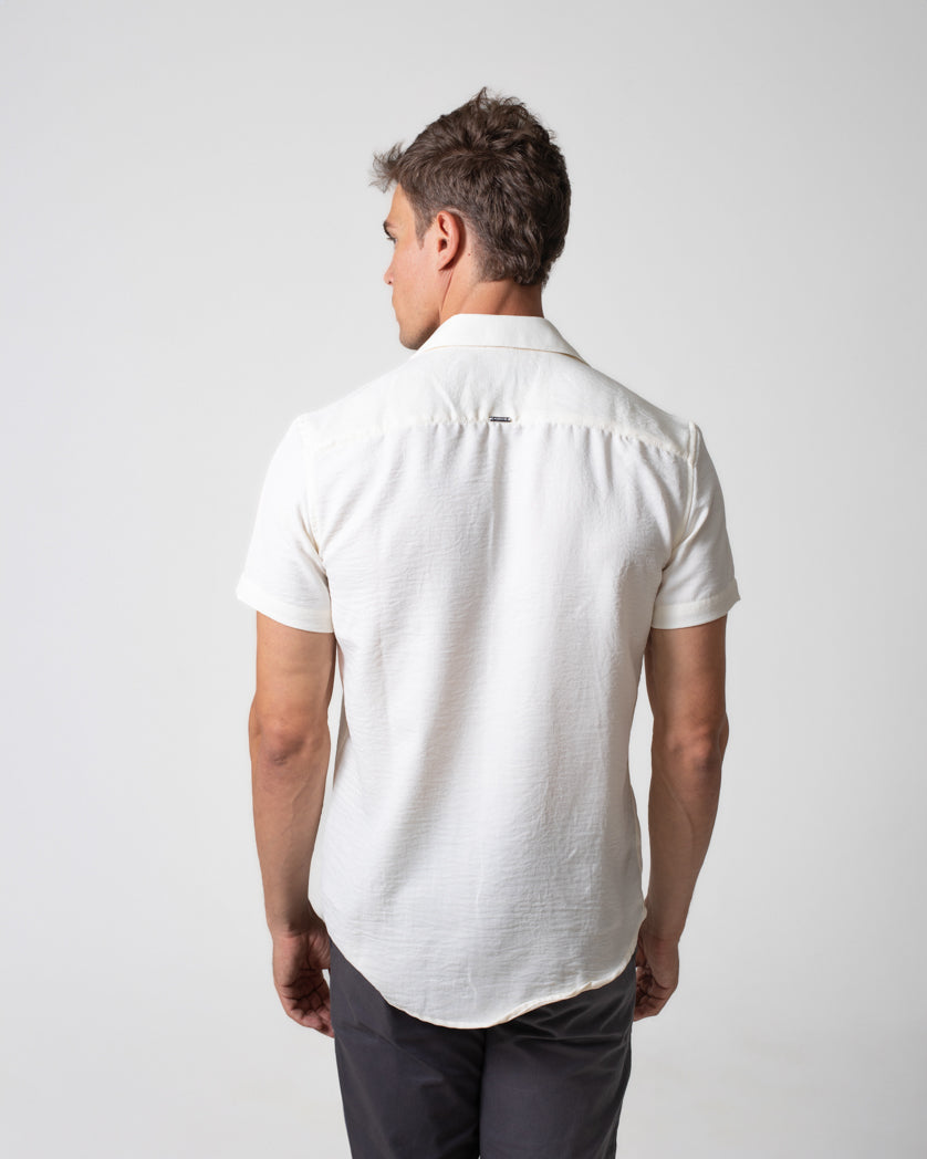 CAMISA MANGA CURTA LINEN