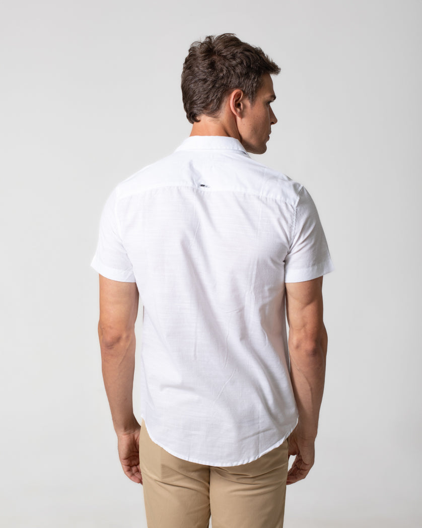 CAMISA MANGA CURTA MARMORIZADA