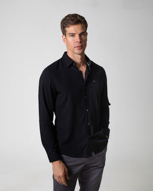 CAMISA MANGA LONGA VISCOSE LINEN LOOK KATE