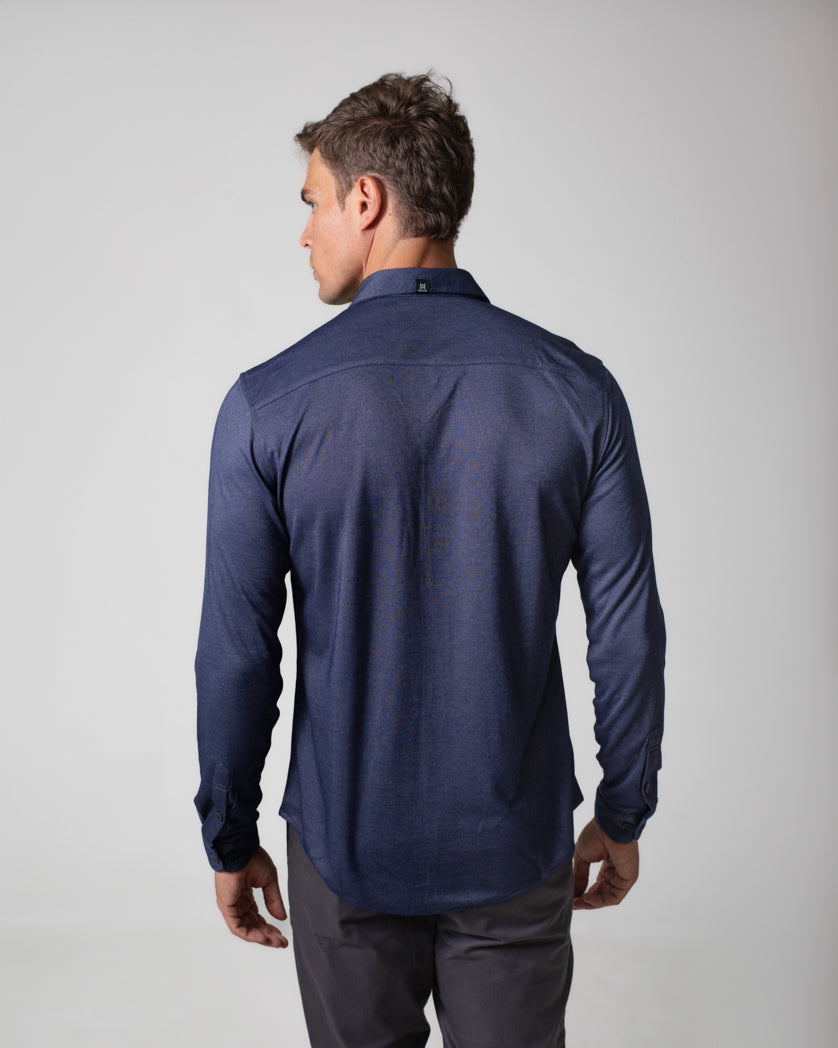 CAMISA MANGA LONGA MALHA IMPALA