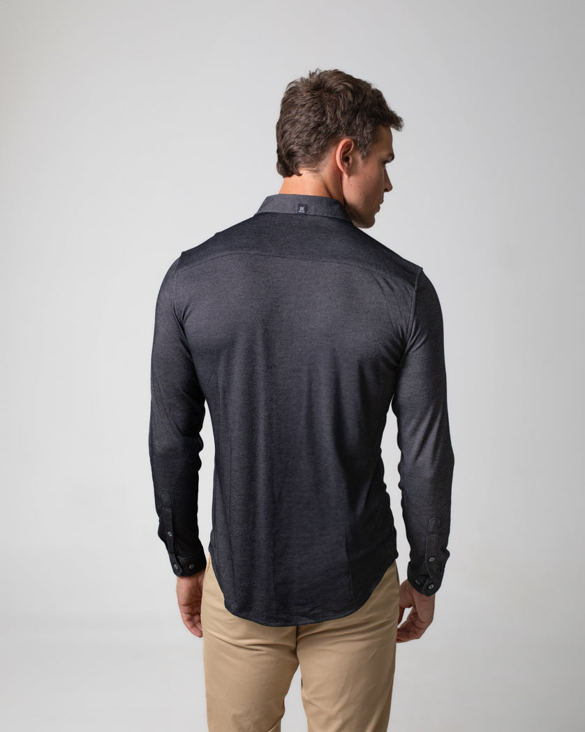 CAMISA MANGA LONGA MALHA IMPALA