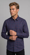 Camisa Xadrez Manga Longa Taos Mioche