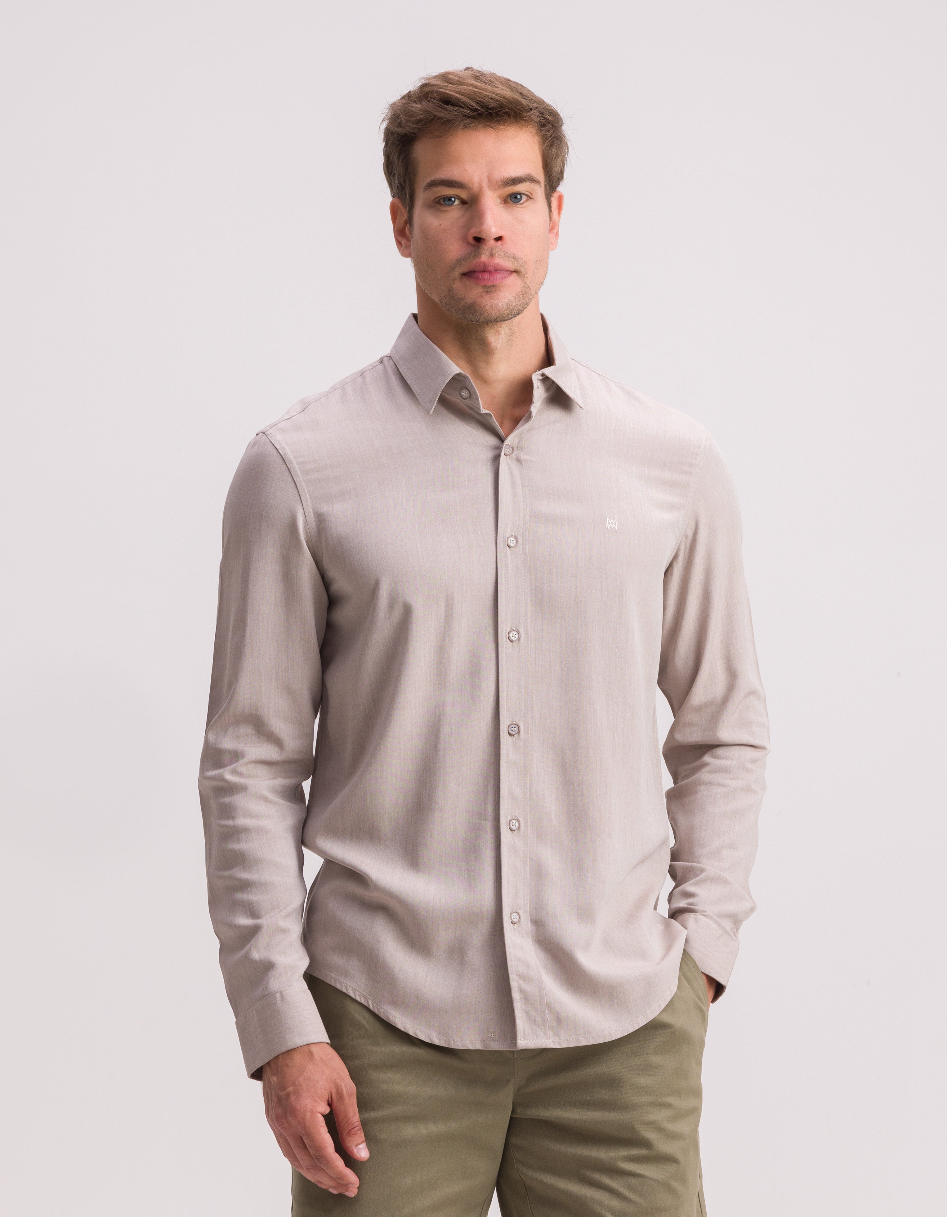 CAMISA MANGA LONGA FLOW CHAMBRAY