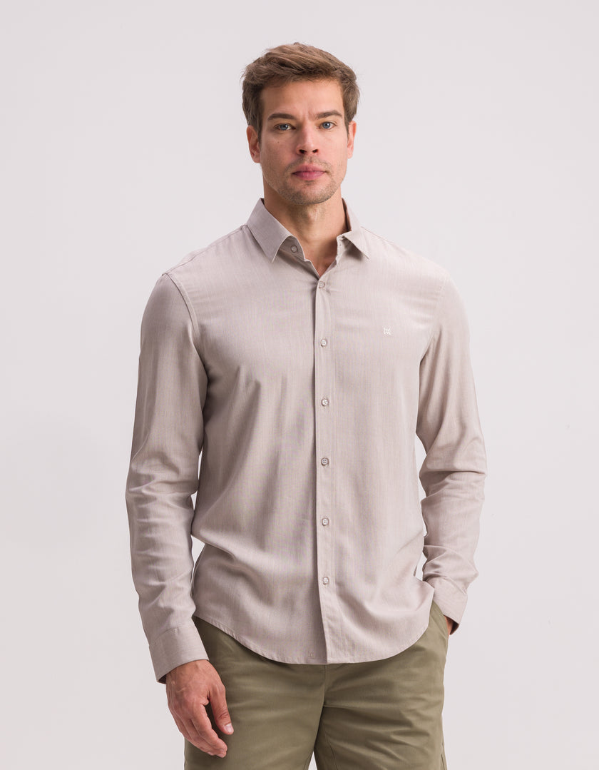 CAMISA MANGA LONGA FLOW CHAMBRAY