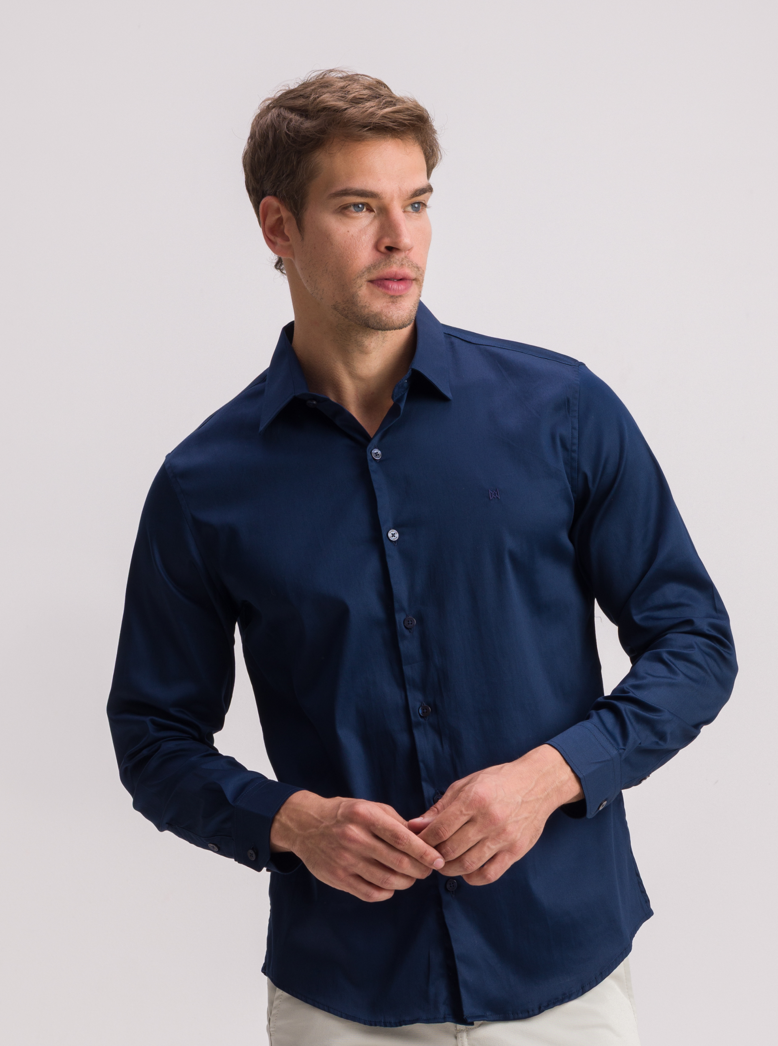 CAMISA MANGA LONGA BÁSICA