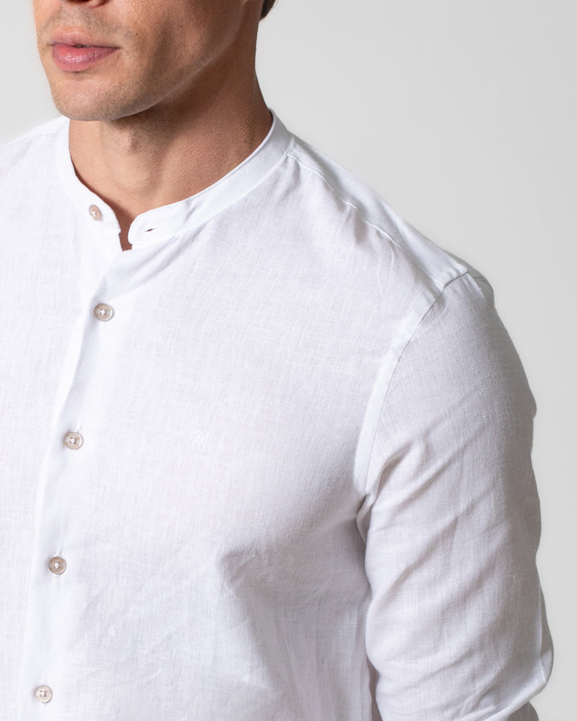 CAMISA MANGA LONGA BASICA LINHO