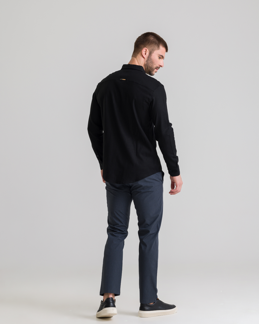 Camisa Linho Manga Longa