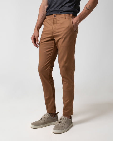 CALÇA SARJA BASICA BOLSO FACA