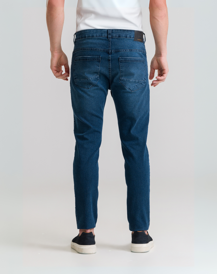 Calça Jeans Slim Dark blue