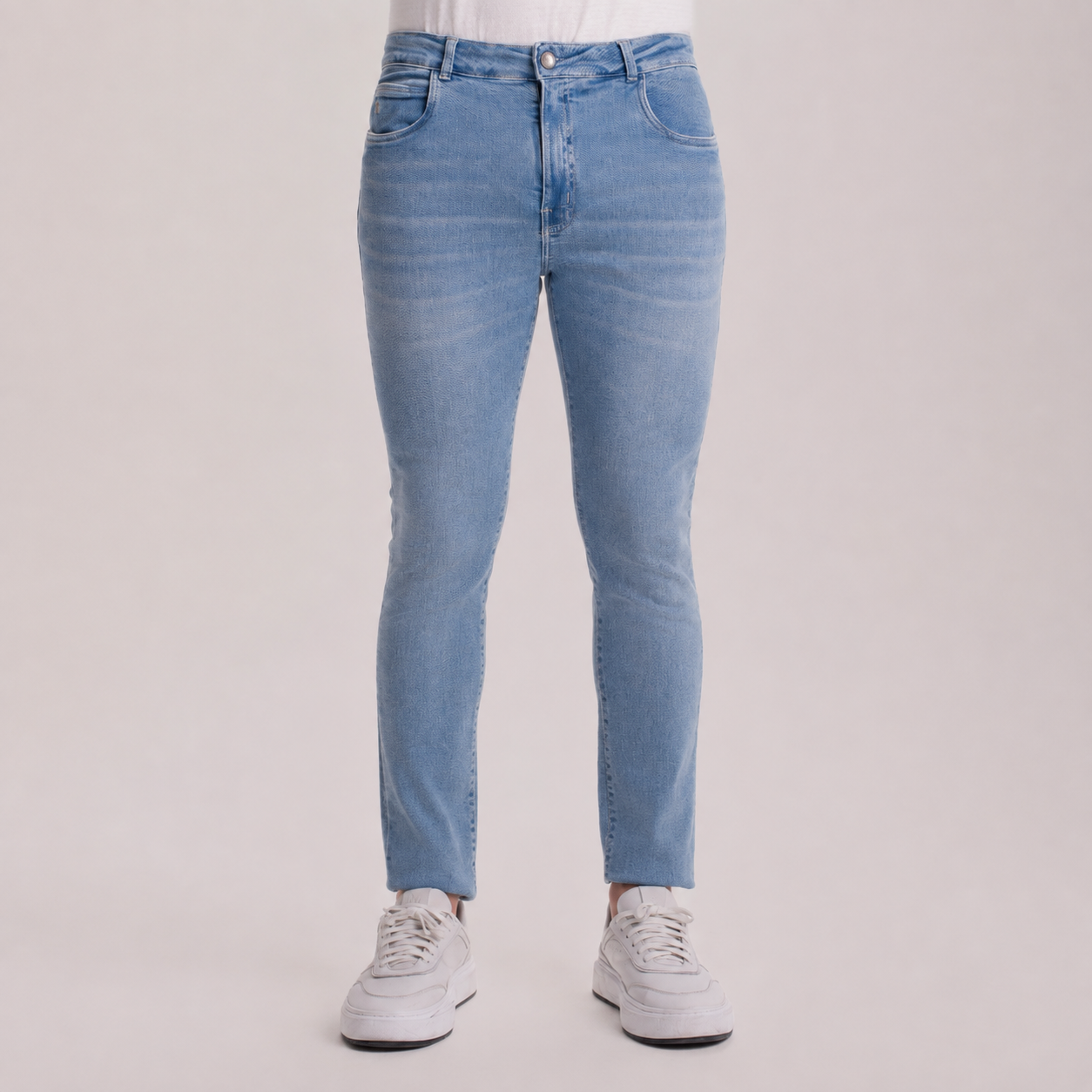 Calça Jeans Masculina Slim Light Blue