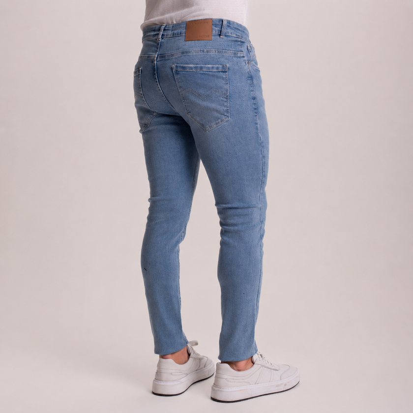 Calça Jeans Masculina Slim Light Blue