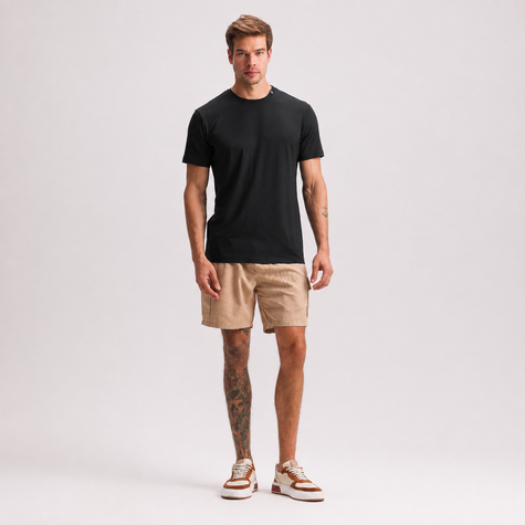 T-Shirt Premium em Visco Modal