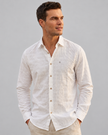 Camisa Masculina Manga Longa Kyara Off-White