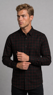 Camisa Xadrez Manga Longa Taos Mioche