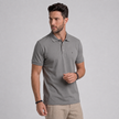 Polo Masculina Básica em Algodão Pima