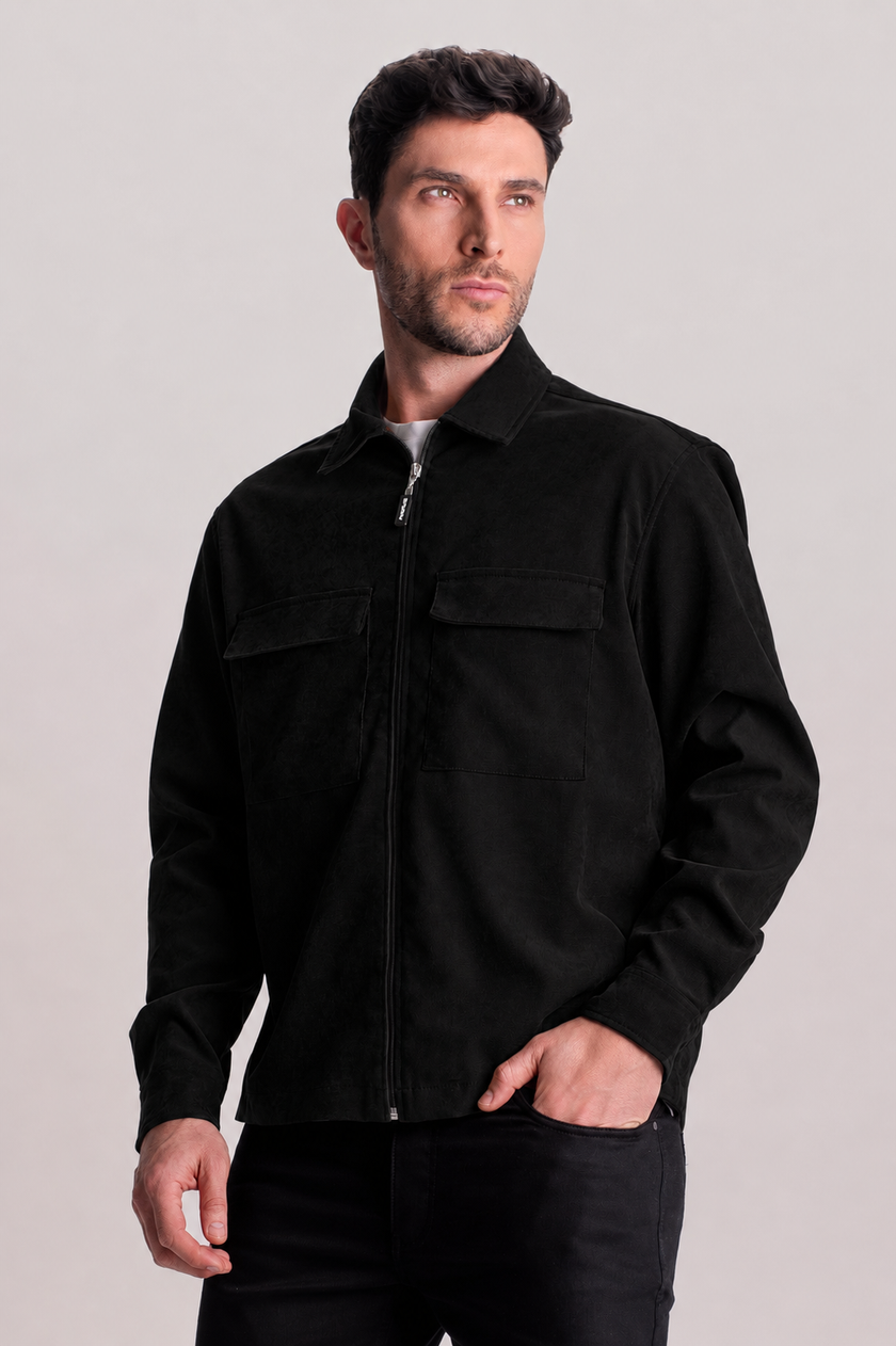 Jaqueta Suede Twill Span