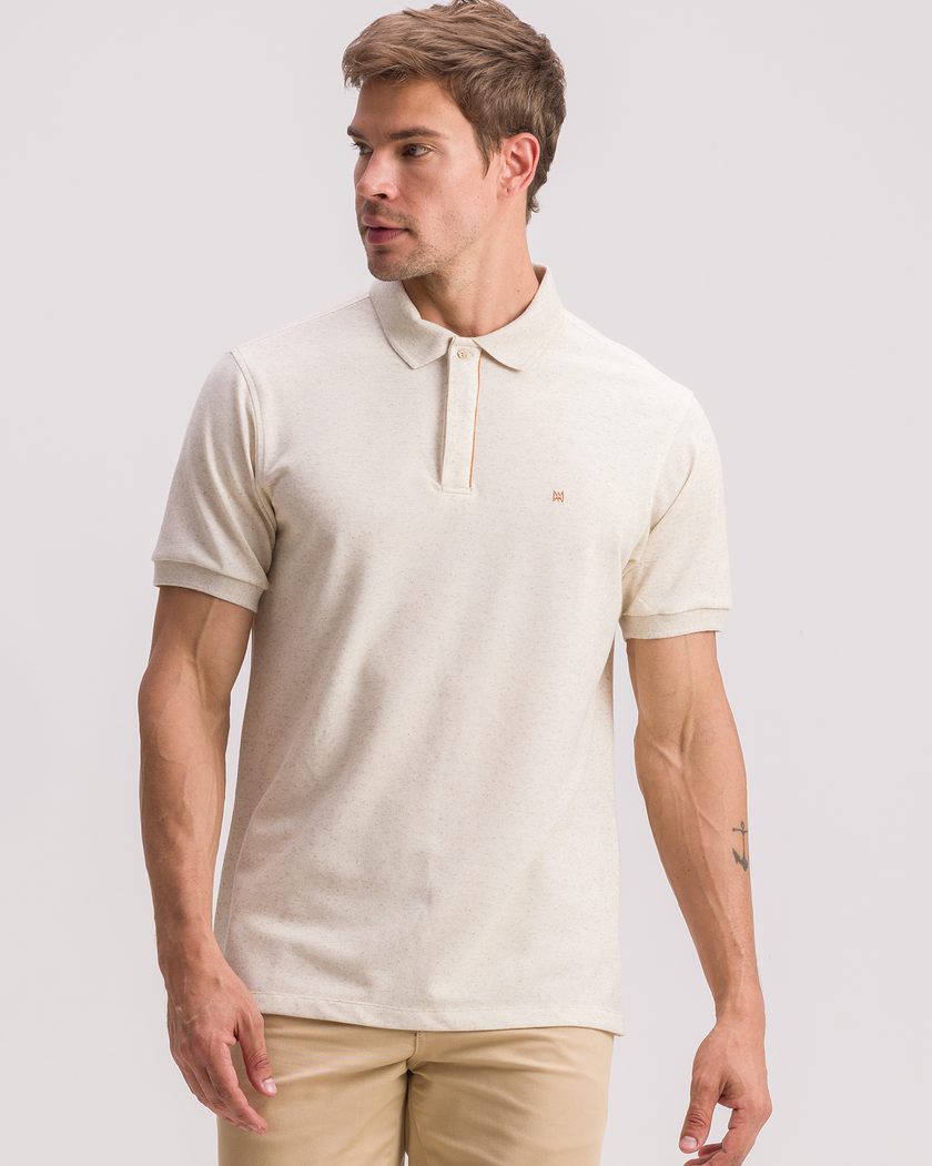 CAMISETA POLO PIQUET MIX LINEN