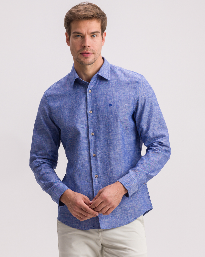 CAMISA MANGA LONGA  BASICO LINHO BASICA