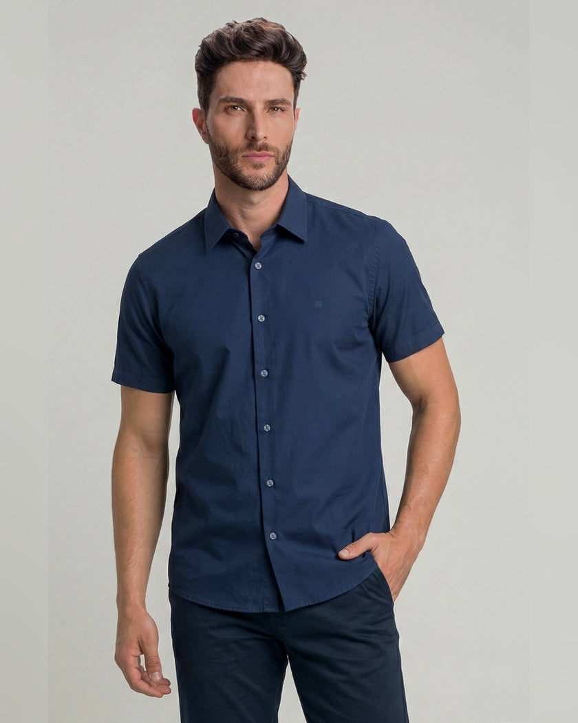 Camisa Básica Pucci Manga Curta