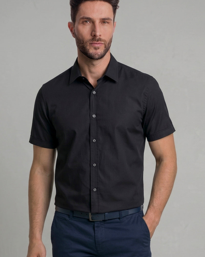 Camisa Básica Pucci Manga Curta