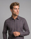 Camisa Xadrez Tinker Manga Longa